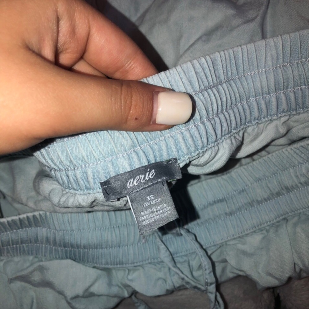 American Eagle Flowy Jean Shorts